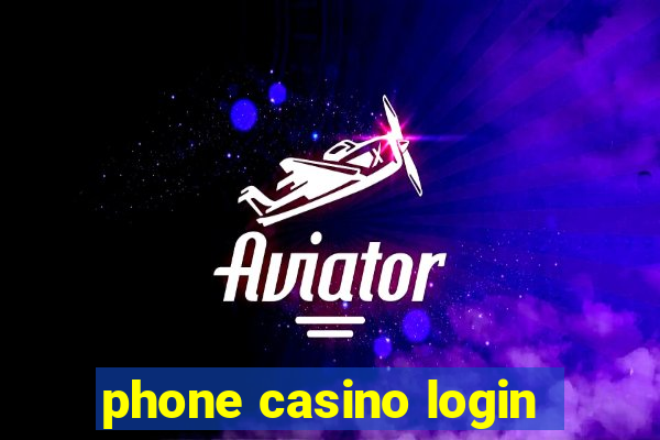 phone casino login