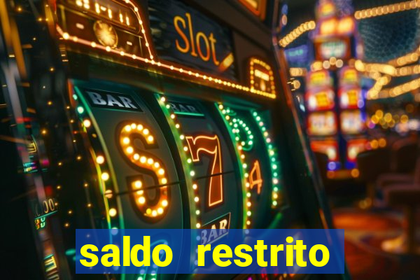 saldo restrito estrela bet