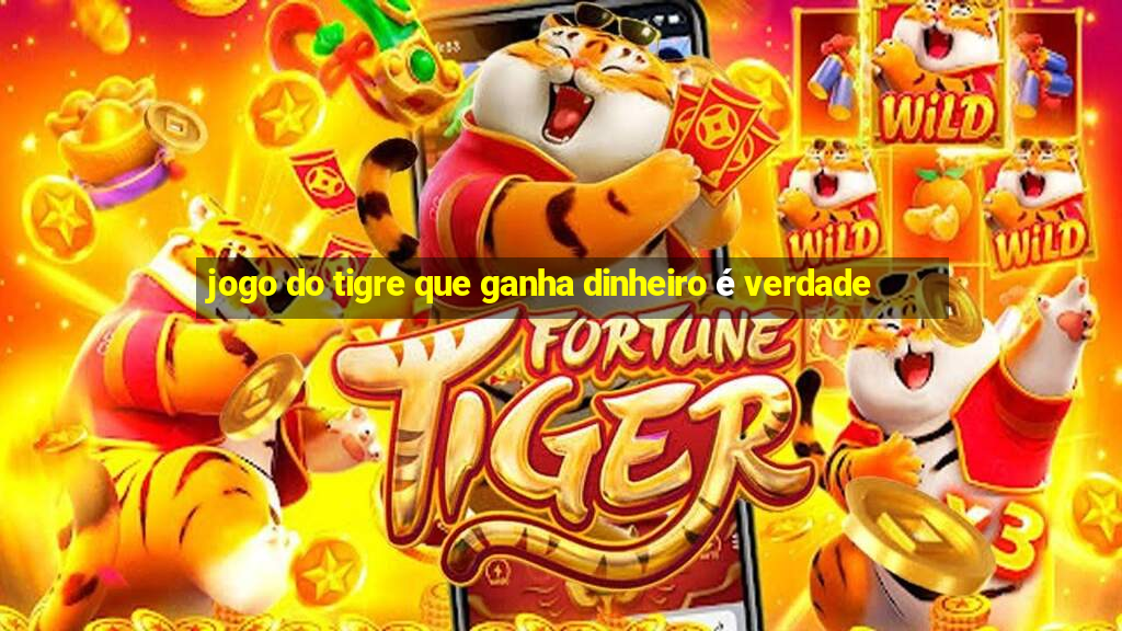 jogo do tigre que ganha dinheiro é verdade