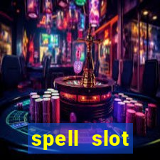 spell slot calculator 5e