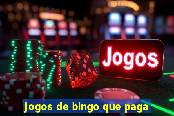 jogos de bingo que paga