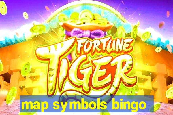 map symbols bingo