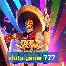 slots game 777