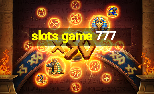 slots game 777