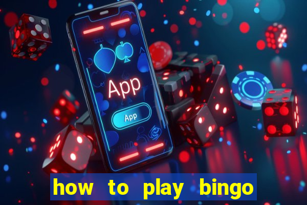 how to play bingo with playing cards