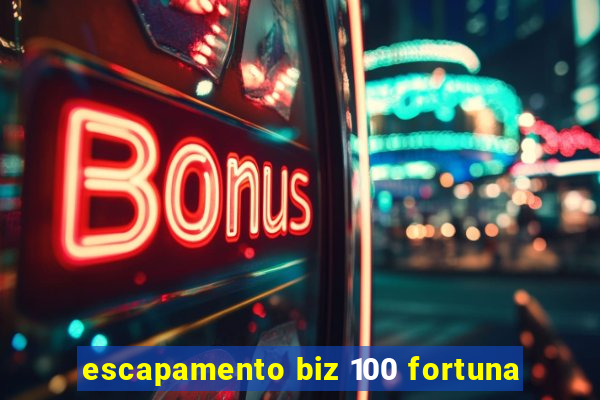 escapamento biz 100 fortuna