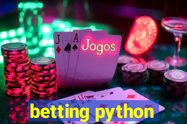 betting python