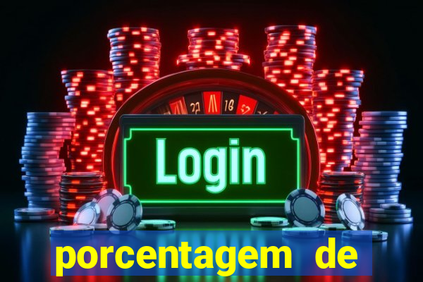 porcentagem de jogos slot