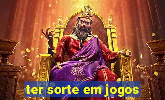 ter sorte em jogos