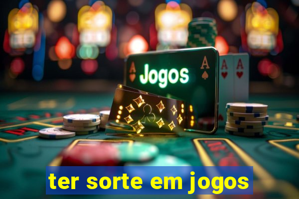 ter sorte em jogos