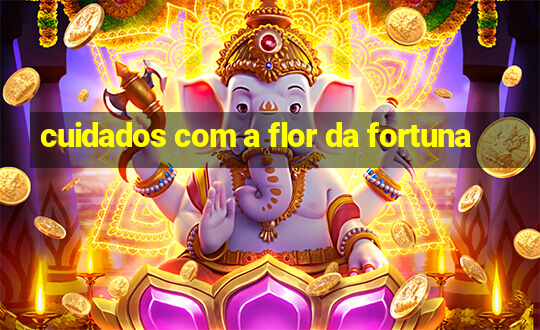 cuidados com a flor da fortuna