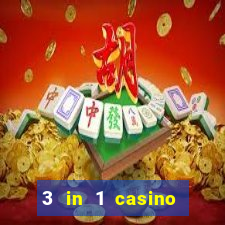 3 in 1 casino game table