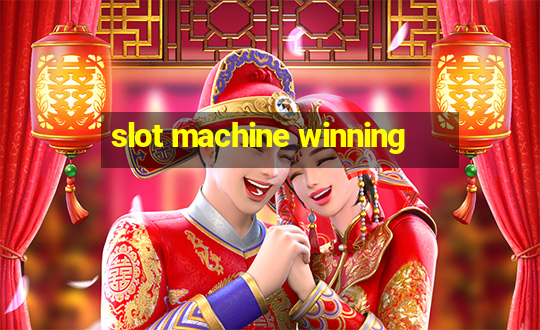 slot machine winning