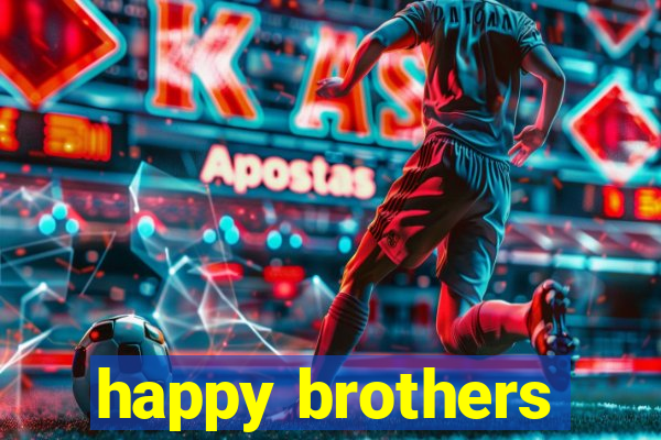 happy brothers