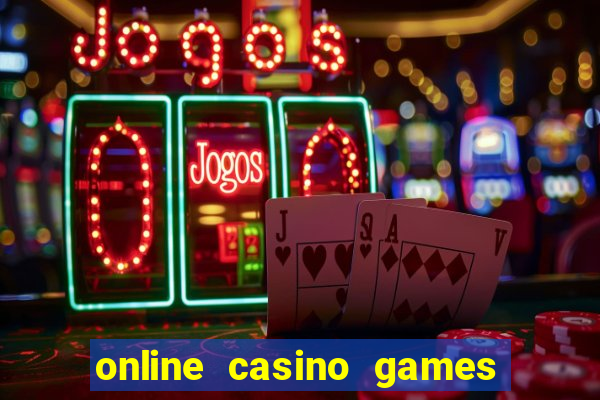 online casino games for real cash