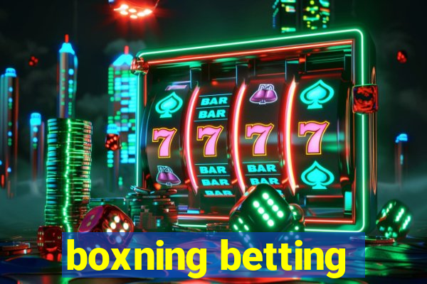 boxning betting