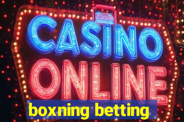 boxning betting