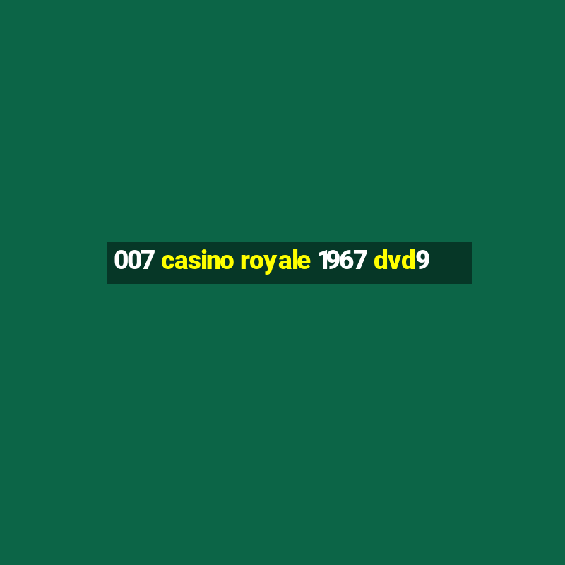 007 casino royale 1967 dvd9