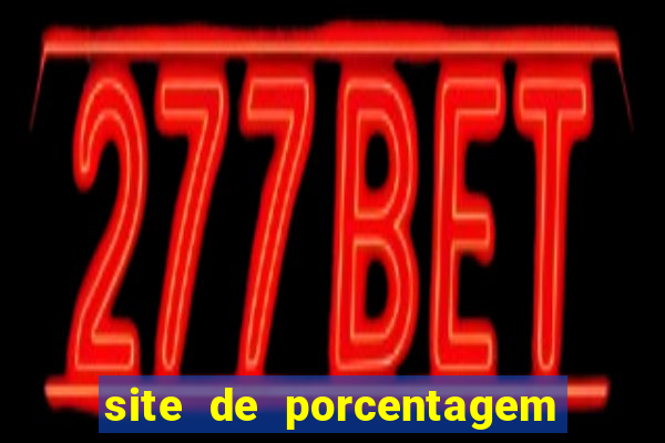 site de porcentagem de jogos pg slot