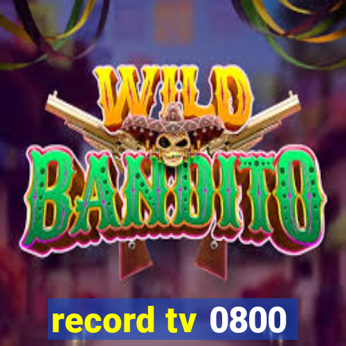 record tv 0800