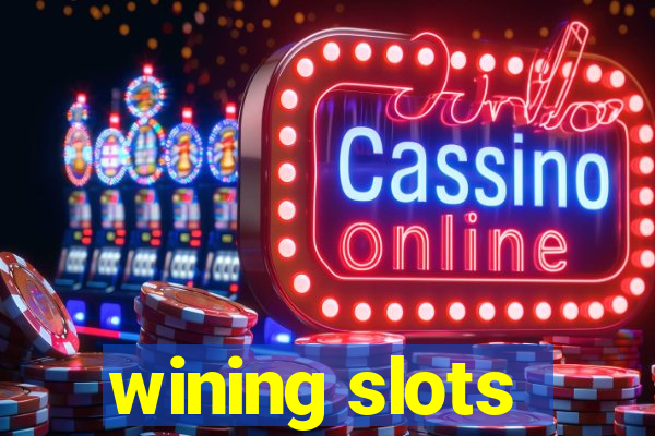 wining slots