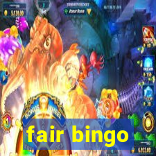 fair bingo