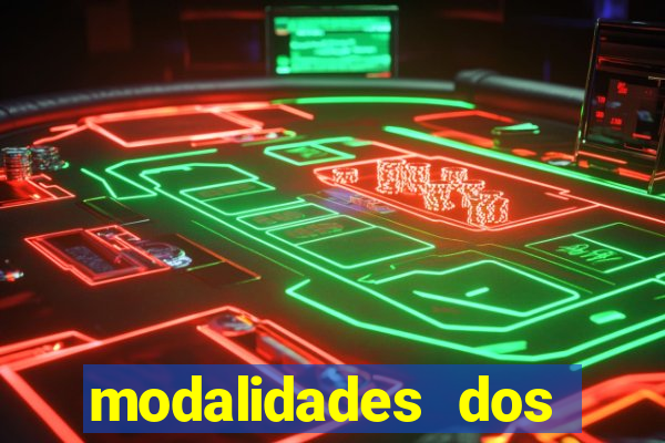 modalidades dos jogos paralímpicos