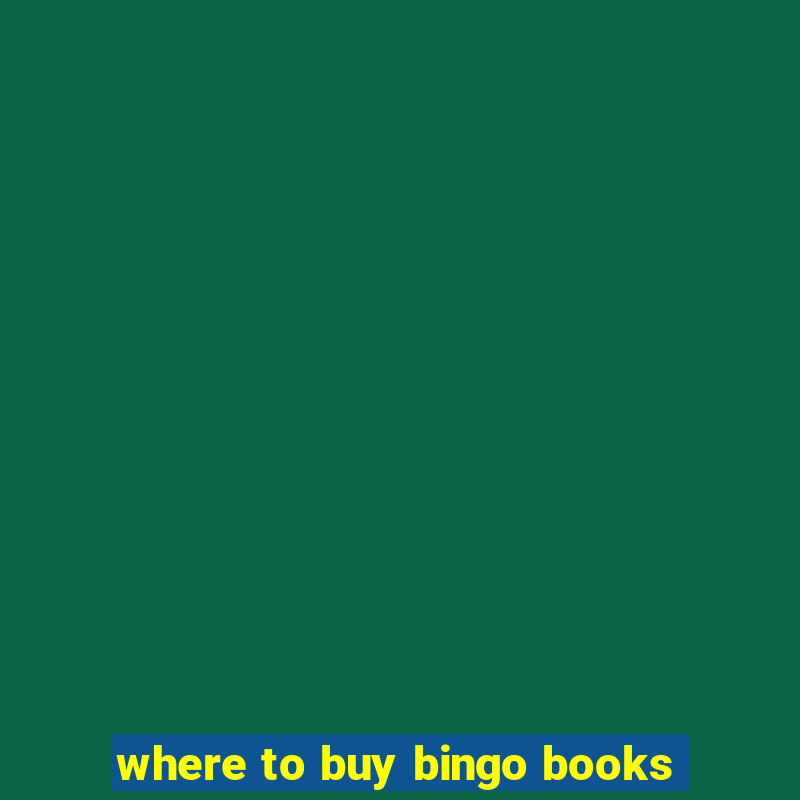 where to buy bingo books