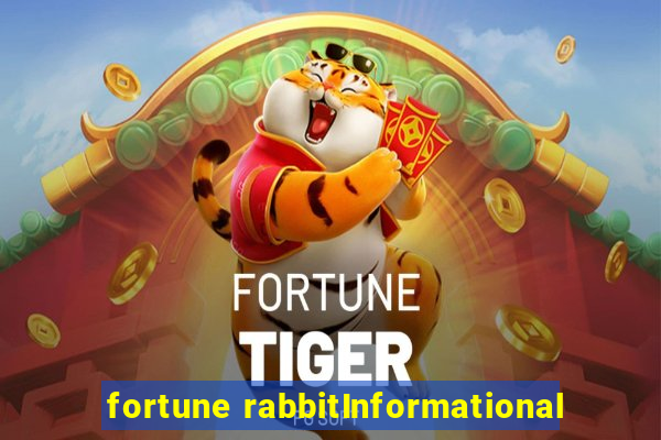 fortune rabbitInformational