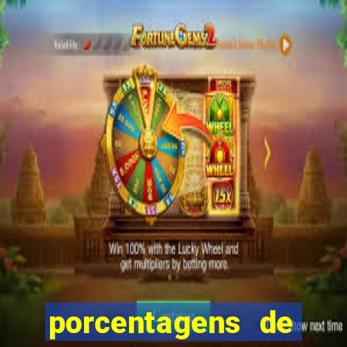 porcentagens de jogos pagantes