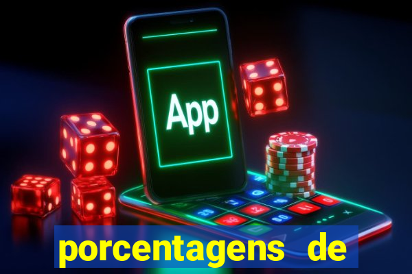 porcentagens de jogos pagantes