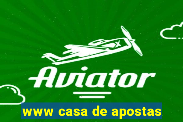 www casa de apostas