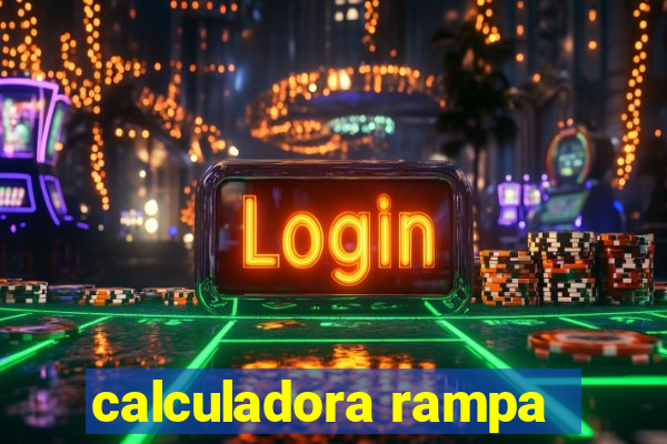 calculadora rampa