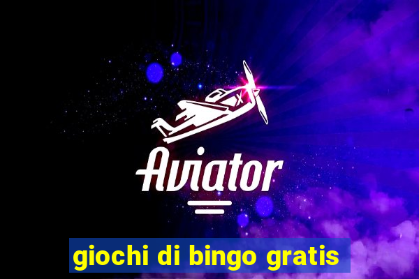 giochi di bingo gratis