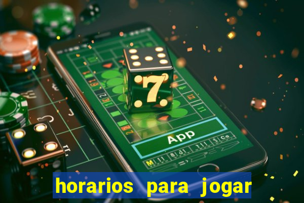 horarios para jogar fortune ox