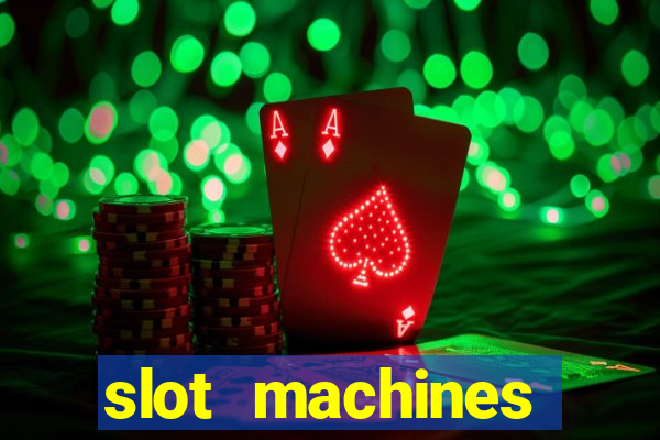 slot machines online casino