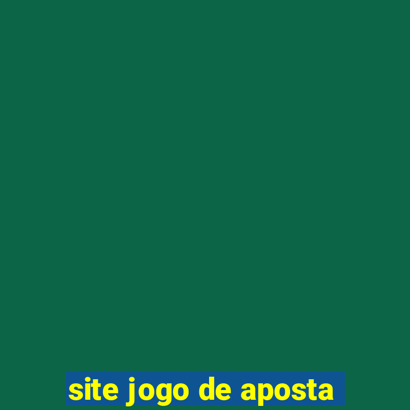 site jogo de aposta