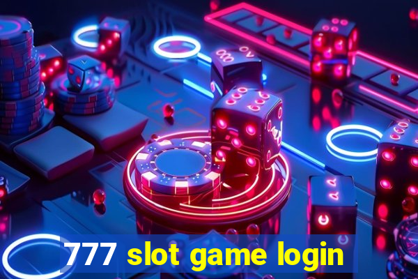 777 slot game login