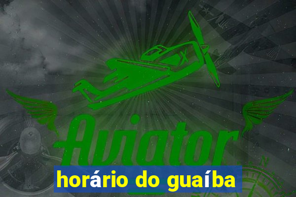 horário do guaíba