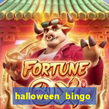 halloween bingo card generator