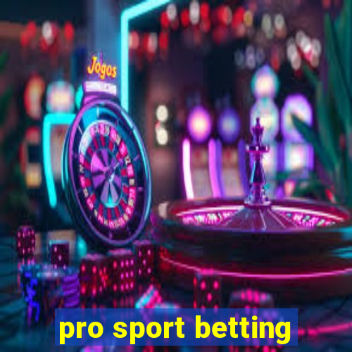 pro sport betting