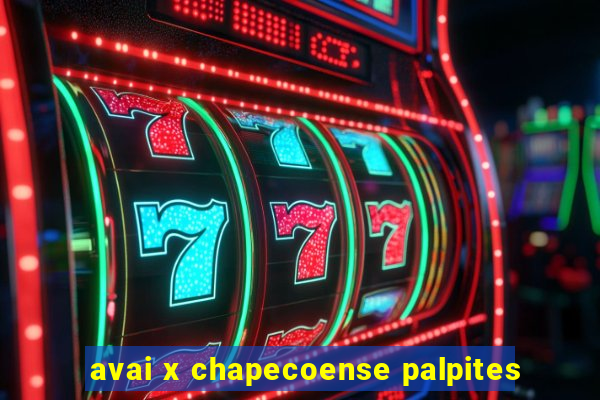 avai x chapecoense palpites