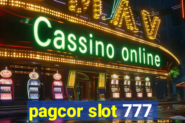 pagcor slot 777