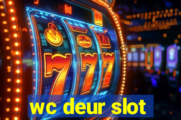 wc deur slot