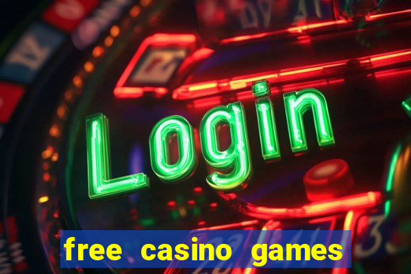 free casino games slots machines