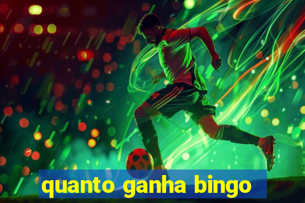 quanto ganha bingo