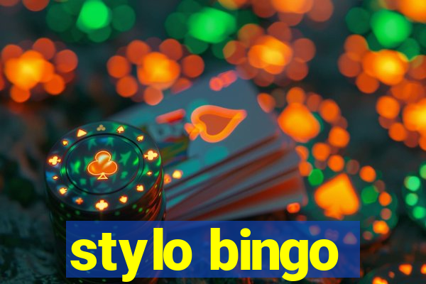 stylo bingo