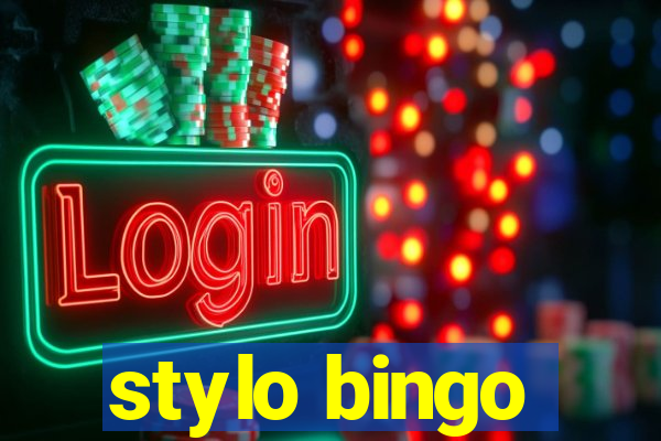 stylo bingo