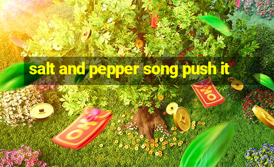 salt and pepper song push it