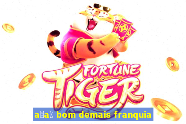 a莽a铆 bom demais franquia